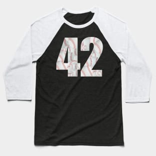 Baseball Number #42 Forty Two Lucky Favorite Jersey Number Baseball T-Shirt